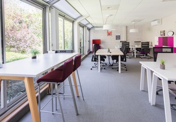 bureau à louer à boulogne billancourt avec jardin